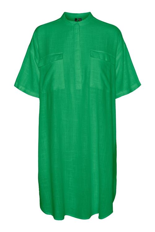 Line Mini Kjole - Bright Green - M - Vero Moda