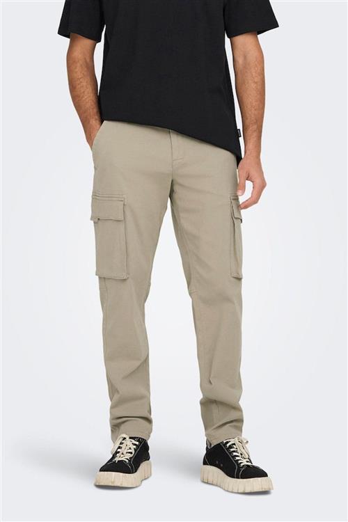 Next Cargo Pants - Chinchilla - Herre - 29/30 - Only & Sons