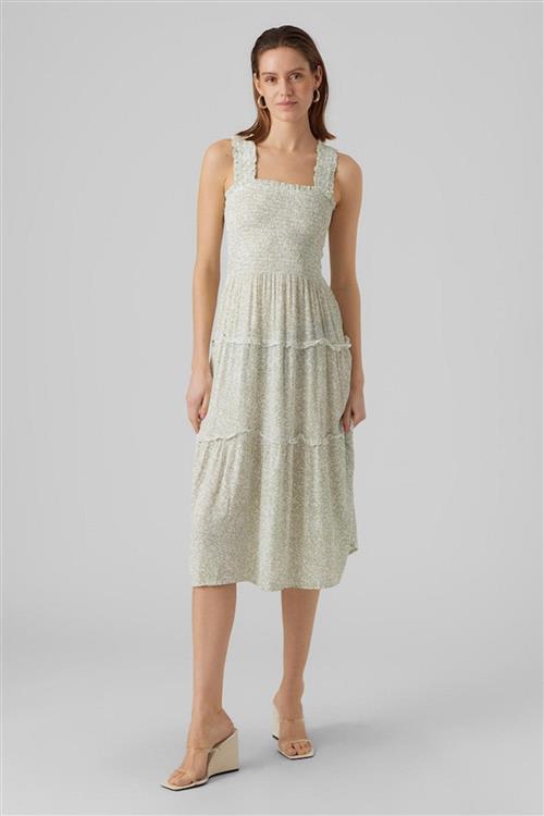Menny Maxi Kjole - Reseda - L - Vero Moda