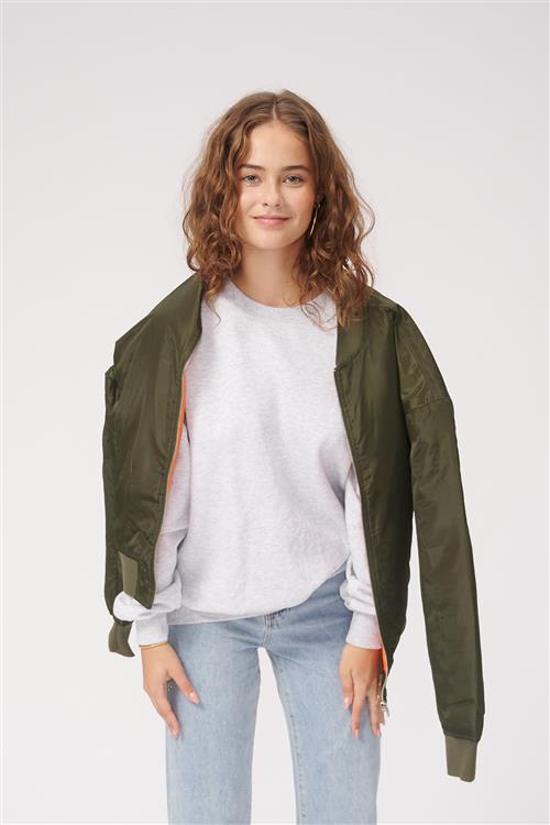 Clay Bomber Women Jacket - Forest Night - M - Jack & Jones