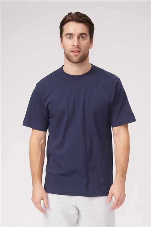 Oversized T-shirt - Navy - Herre - 3XL - TeeShoppen