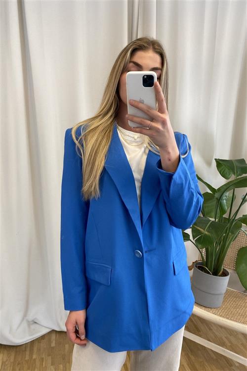 Violet Blazer - Strong Blue - M - ONLY