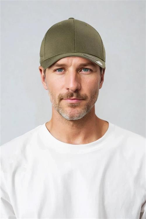 Flexfit Wooly Combed - Olive - S-M - Flexfit