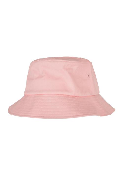 Cotton Twill Bucket Hat - Light Pink - One Size - Flexfit