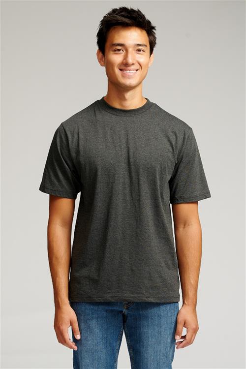 Oversized T-shirt - Mørkegrå - Herre - 3XL - TeeShoppen