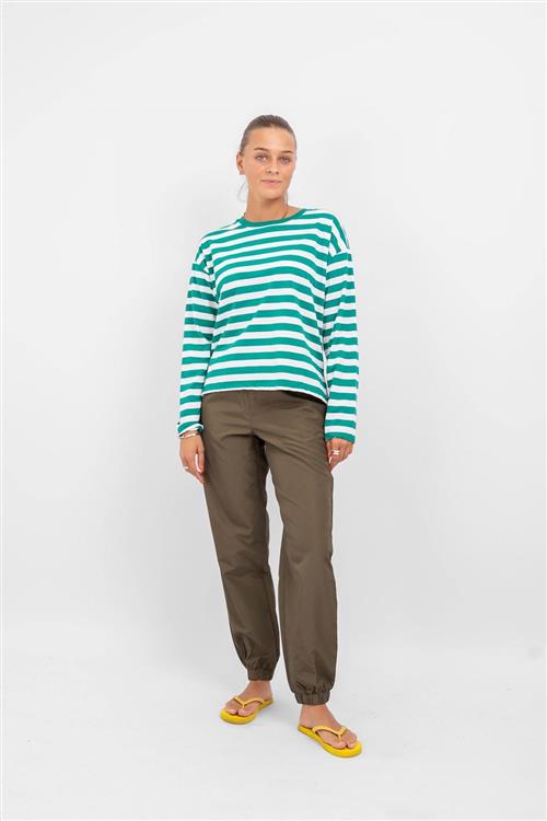 Nelli Langærmet Trøje - Grøn - Dame - L - Vero Moda
