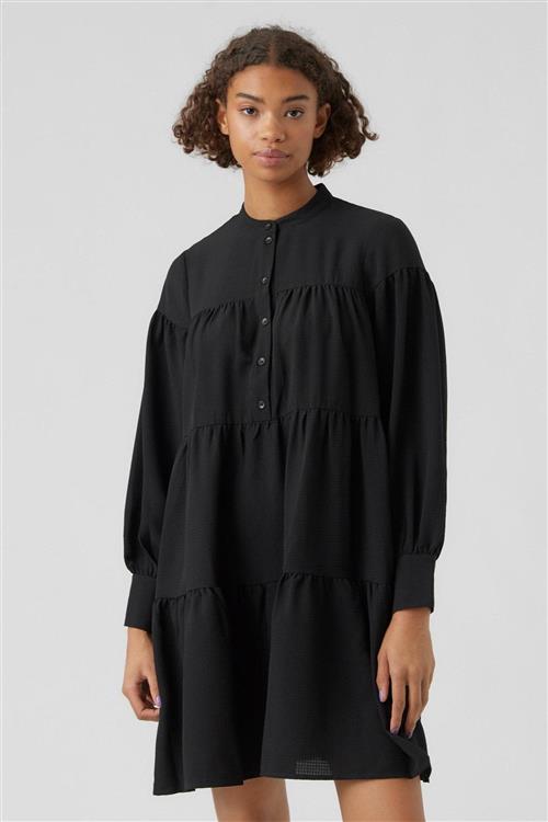 Hyms Langærmet Kjole - Sort - XL - Vero Moda