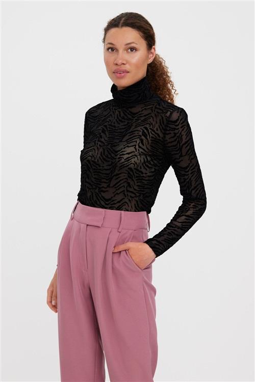 Koko High Neck Top - Black Tiger - L - Vero Moda