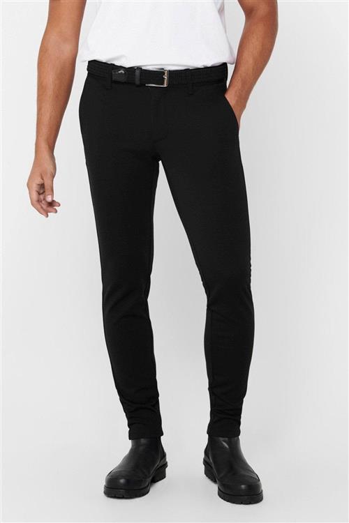 Mark Pants - Sort (stræk bukser) - FeHerre - 32/34 - Only & Sons