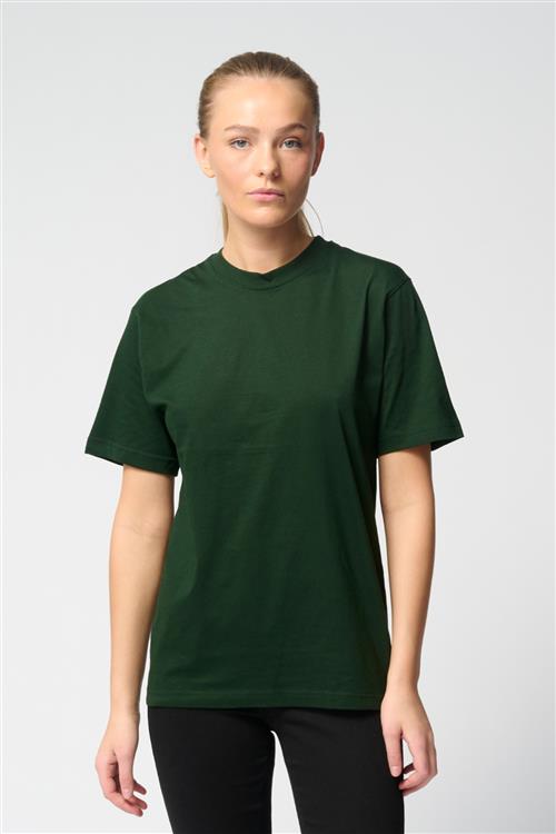 Oversized t-shirt - Bottle Green - Dame - 2XL - TeeShoppen