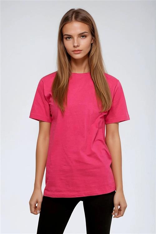 Oversized t-shirt - Pink - Dame - L - TeeShoppen