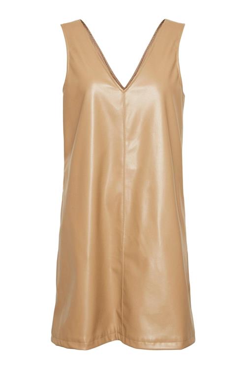 Bella Coated Kjole - Tigers eye - M - Vero Moda