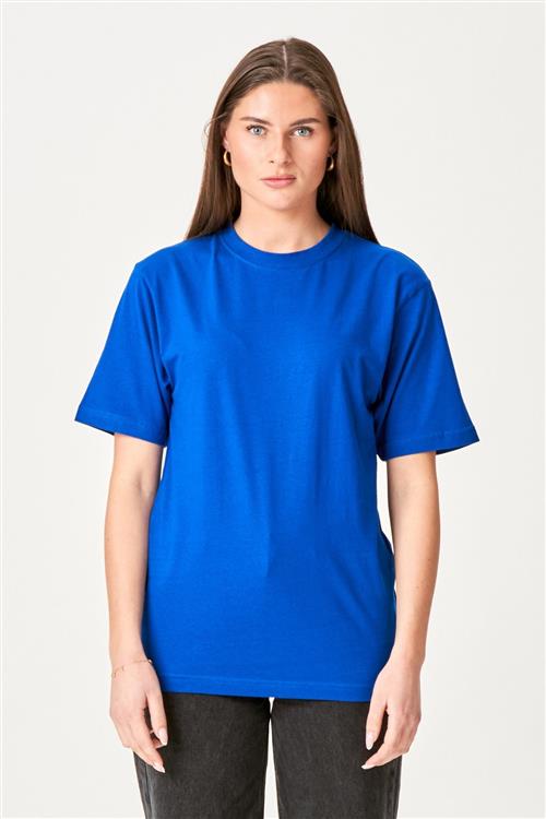 Oversized t-shirt - Royal - Dame - XL - TeeShoppen