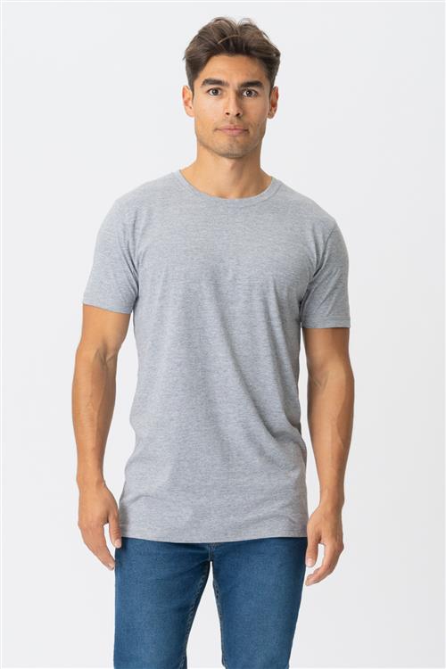 Muscle T-shirt - Lysegrå - Herre - XL - TeeShoppen