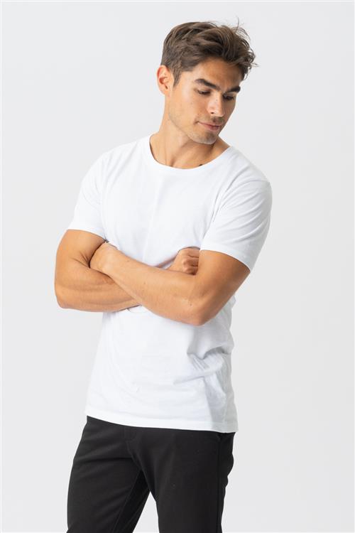 Muscle T-shirt - Hvid - Herre - XS - TeeShoppen