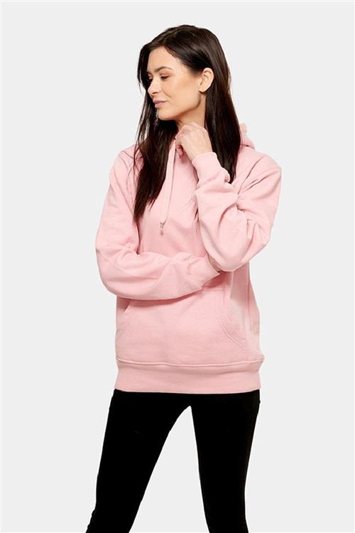 Boyfriend Hoodie - Lyserød - Dame - XL - TeeShoppen
