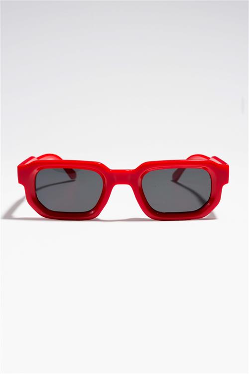 Izzy Solbriller - Rød/Sort - Dame - One Size - TeeShoppen