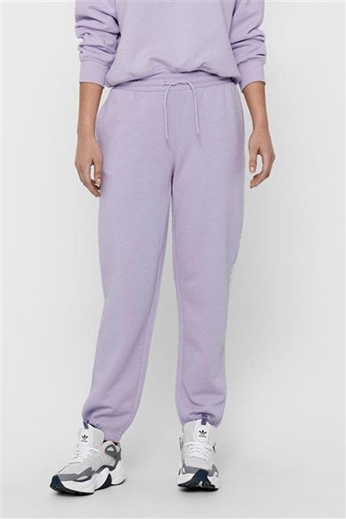 Comfy sweatpants - Pastel lilla - Dame - L - ONLY