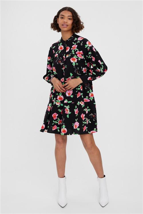 Hyms Langærmet Kjole - Sort Hyms - M - Vero Moda