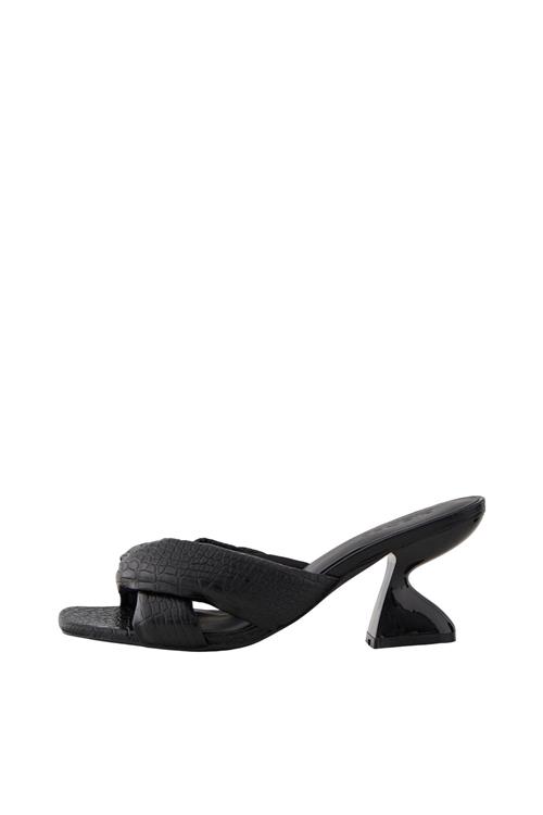 Briella Croco Sandal - Sort - 40 - PIECES