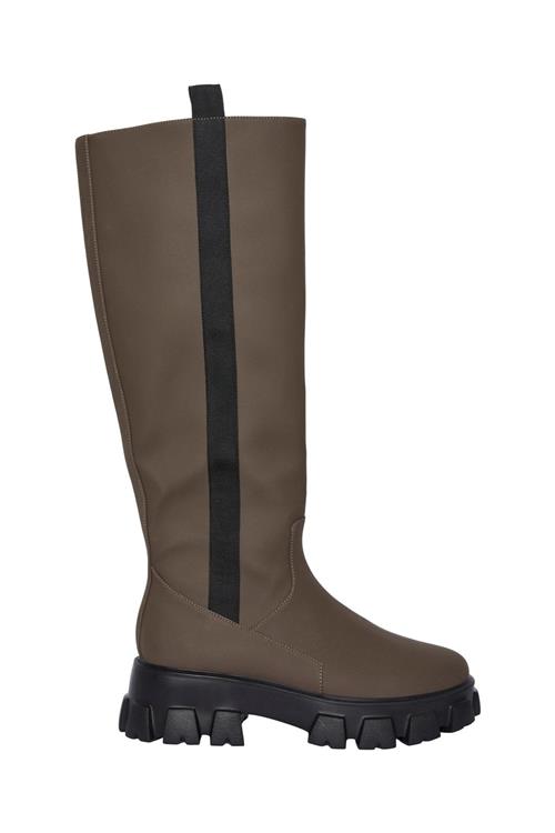 Adrianna Knee High Boots - Fossil - 39 - PIECES