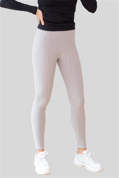 Naio Leggings - Lys Grå - Dame - L-XL - Liberté