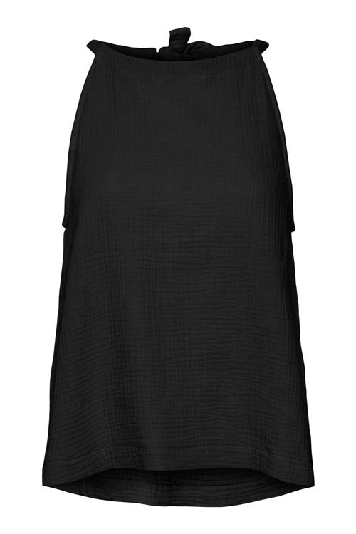 Natali Halterneck Top - Sort - S - Vero Moda