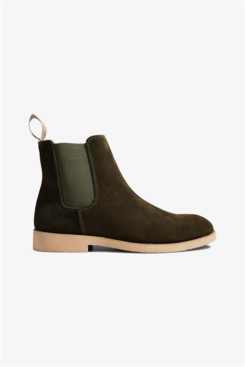 Chelsea Boots - Grøn - 41 - TeeShoppen