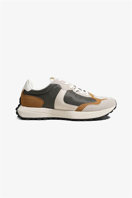 Classic Runner - Hvid/Khaki - 41 - TeeShoppen