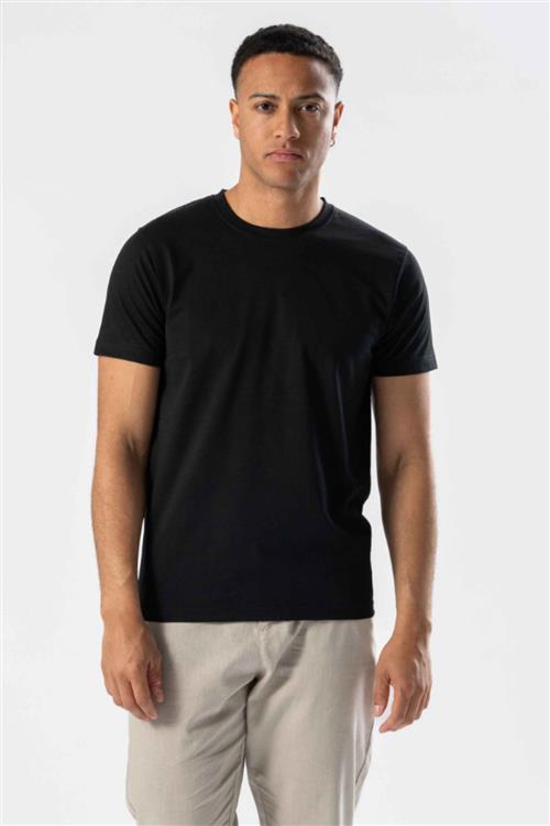Regular T-shirt - Sort - Regular fit - M - TeeShoppen