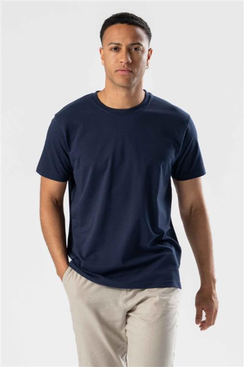 Regular T-shirt - Mørkeblå - Regular fit - 2XL - TeeShoppen