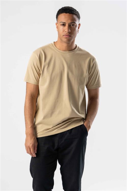 Regular T-shirt - Beige - Regular fit - 2XL - TeeShoppen