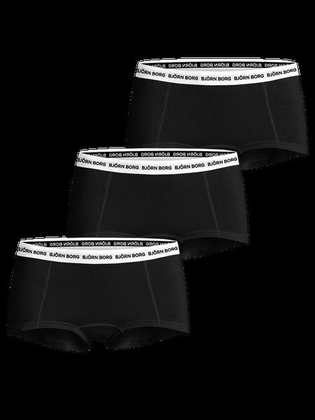 Björn Borg Logo Boxer Shorts 3-pack Sort, M