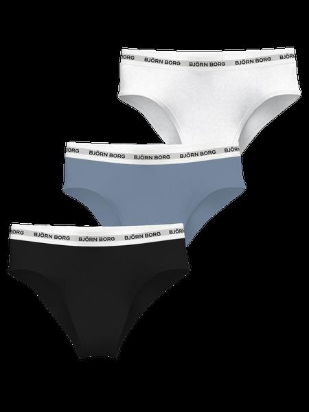 Björn Borg Logo Highwaist Briefs 3-pack Multi, XS