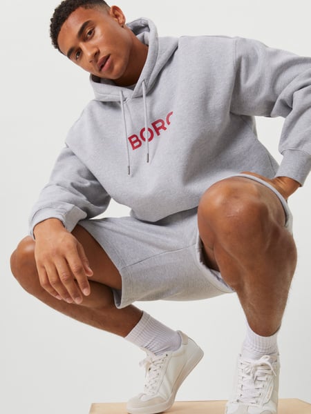 Björn Borg Borg Oversized Hoodie Grå, M
