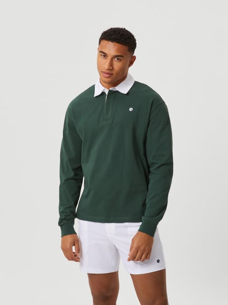 Björn Borg Ace Unisex Rugby Shirt Grøn, XL