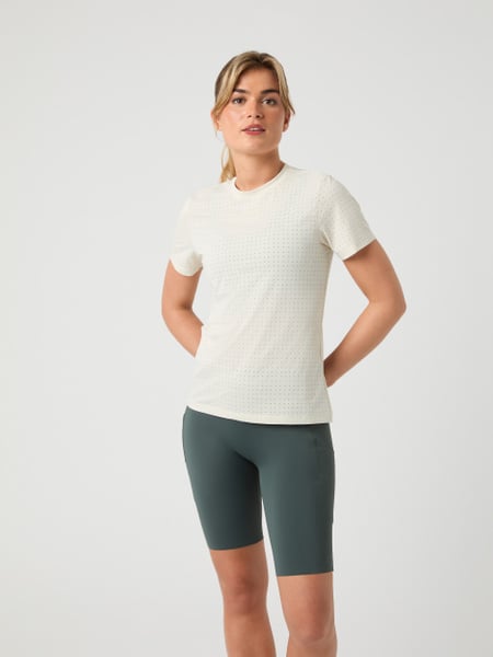 Björn Borg Borg Running Perforated T-shirt Hvid, XS