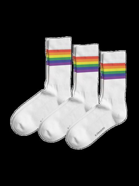 Björn Borg Core Crew Socks 3-pack Hvid, 36-40
