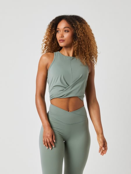 Björn Borg Studio Cross Tank Top Grøn, XS