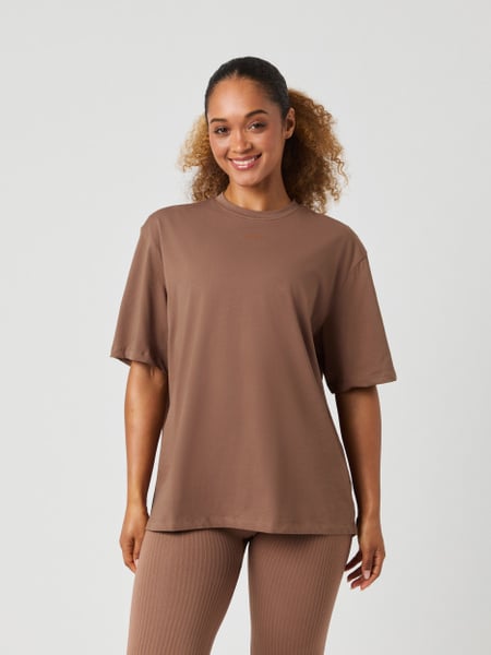 Björn Borg Studio Oversized T-shirt Brun, XL