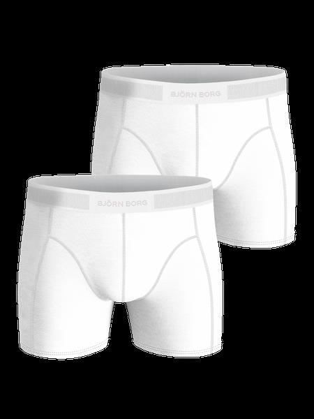 Björn Borg Premium Cotton Stretch Boxer 2-pack Hvid, XL