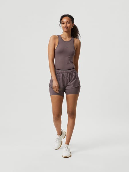 Björn Borg Borg Running Shorts 2 In 1 Brun, XL