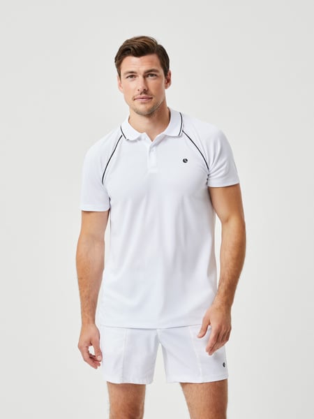 Björn Borg Ace Racquet Polo Hvid, XXL