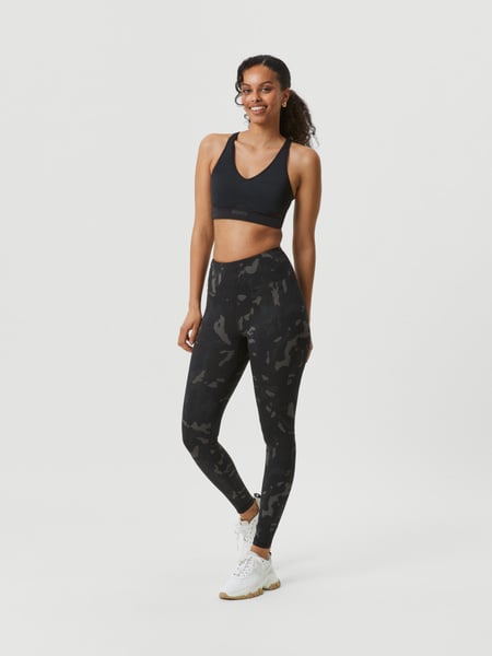 Björn Borg Borg Printed Tights Sort, M