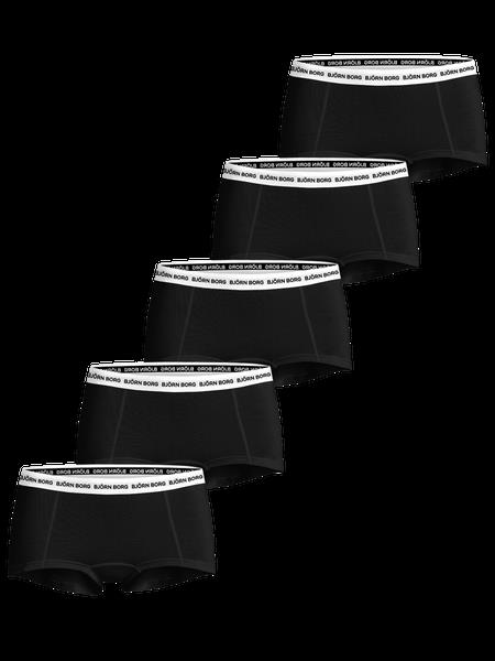 Björn Borg Logo Boxer Shorts 5-pack Sort, XXL