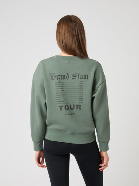 Björn Borg Borg Boyfriend Sweatshirt Grøn, XL