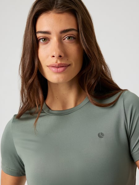 Björn Borg Ace Slim T-shirt Grøn, XS