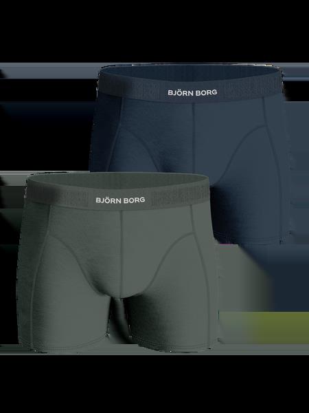 Björn Borg Premium Cotton Stretch Boxer 2-pack Multi, S