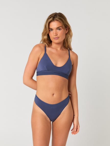 Björn Borg Core Lyocell Thong 1-pack Blå, L