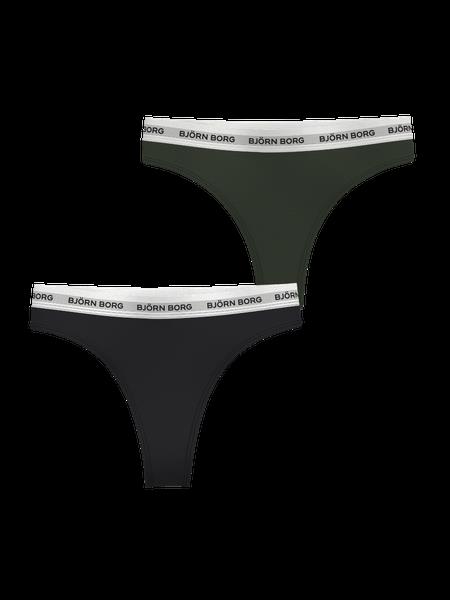 Björn Borg Core Logo Thong 2-pack Multi, S